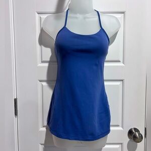 LULULEMON Power Y Tank in Powder Blue